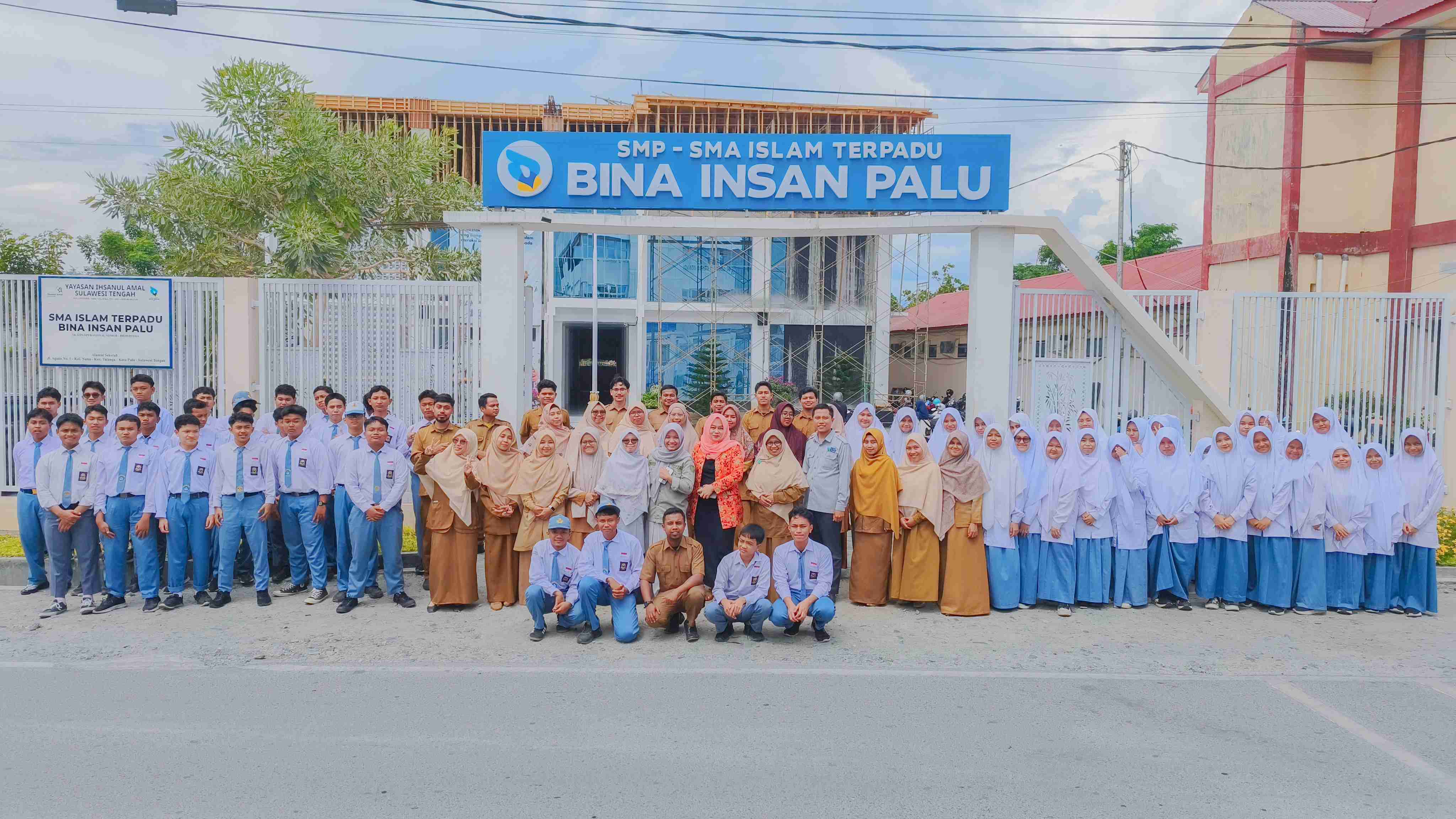 Visitasi Akreditasi SMA Islam Terpadu Bina Insan Palu